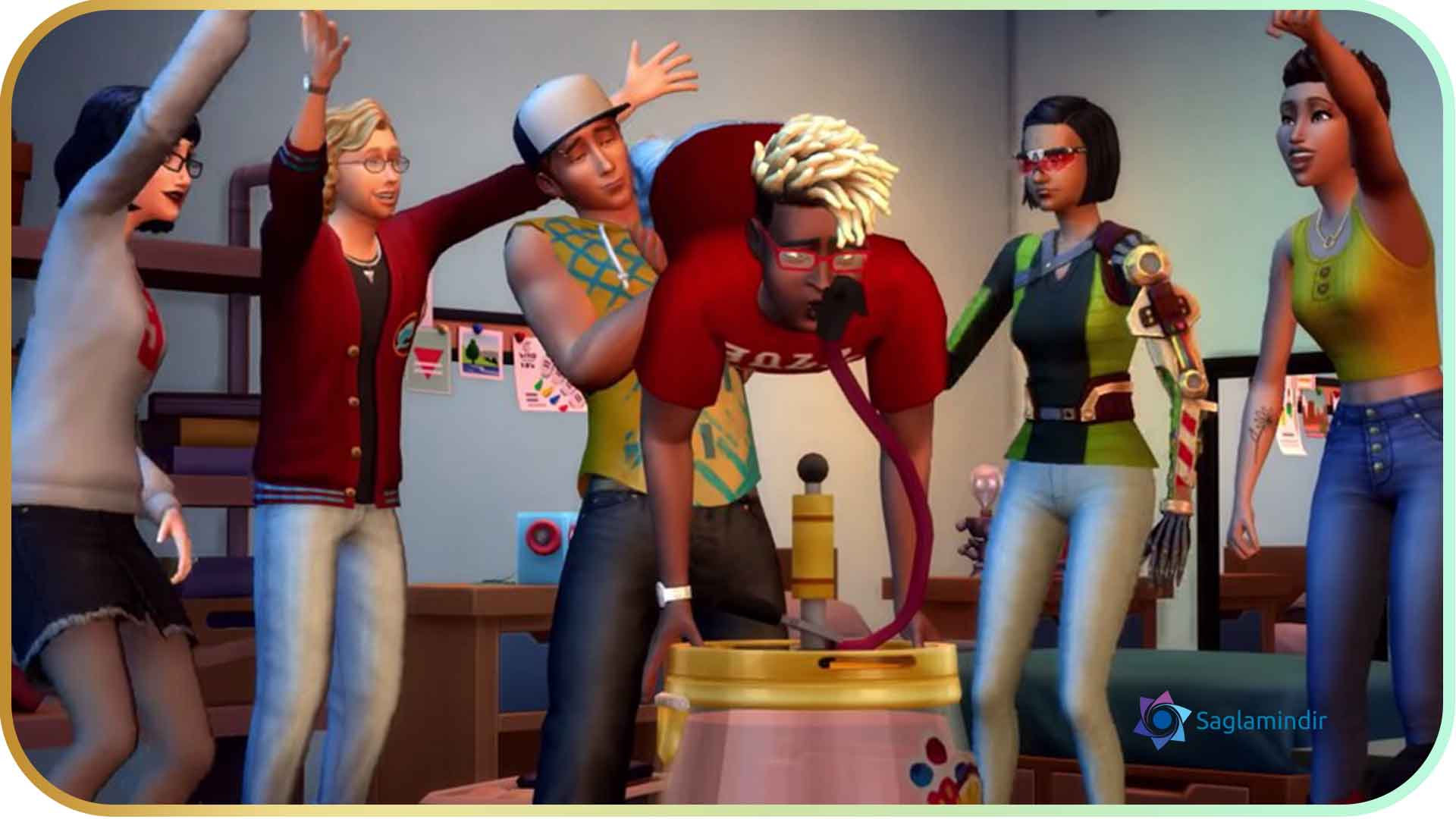 Sims 4 şehir yaşamı ücretsiz indir.